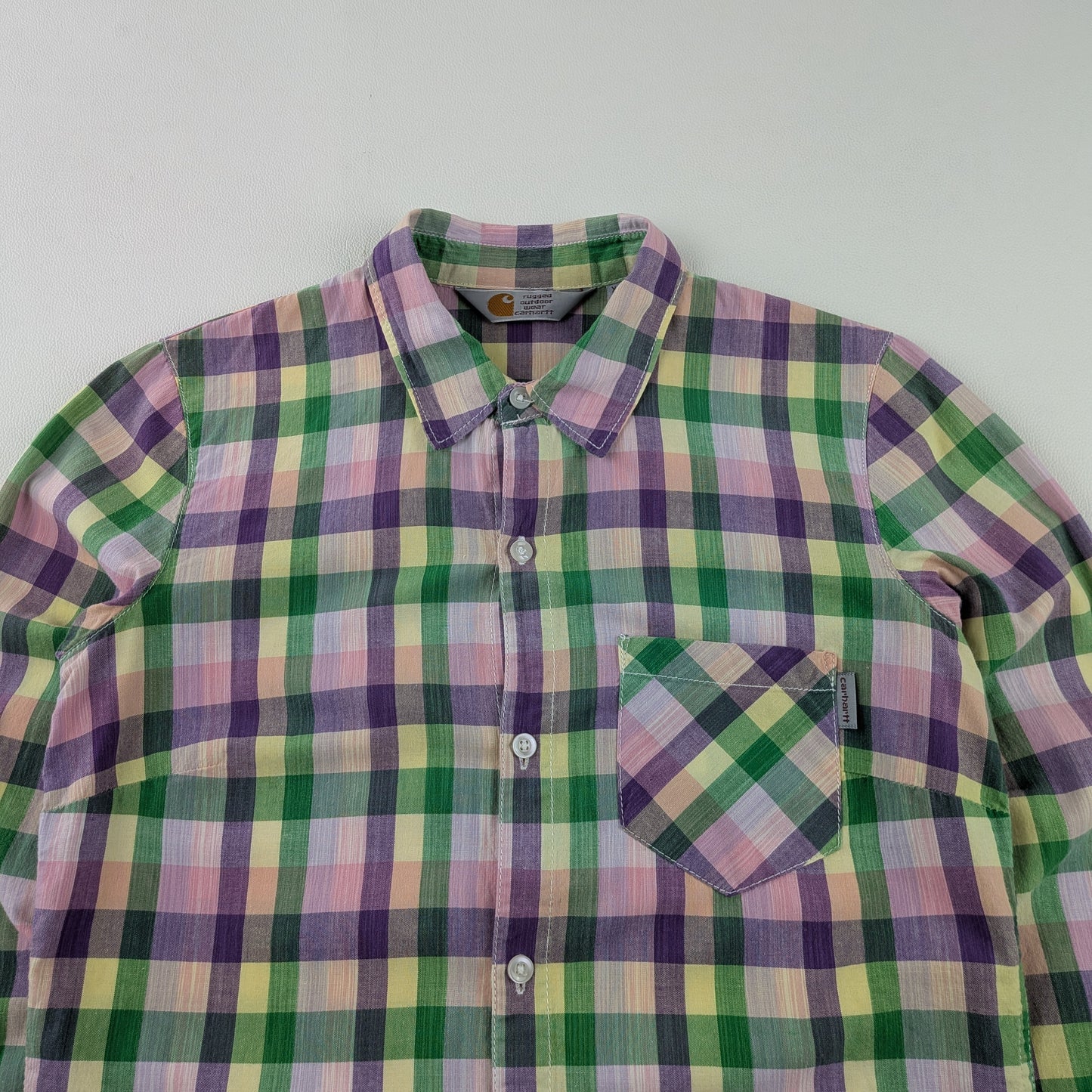 Carhartt Women's Vintage Checkered Shirt - XS