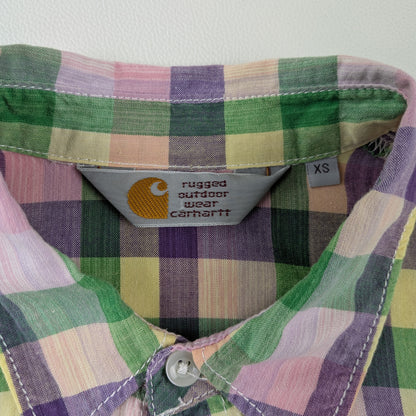 Carhartt Women's Vintage Checkered Shirt - XS