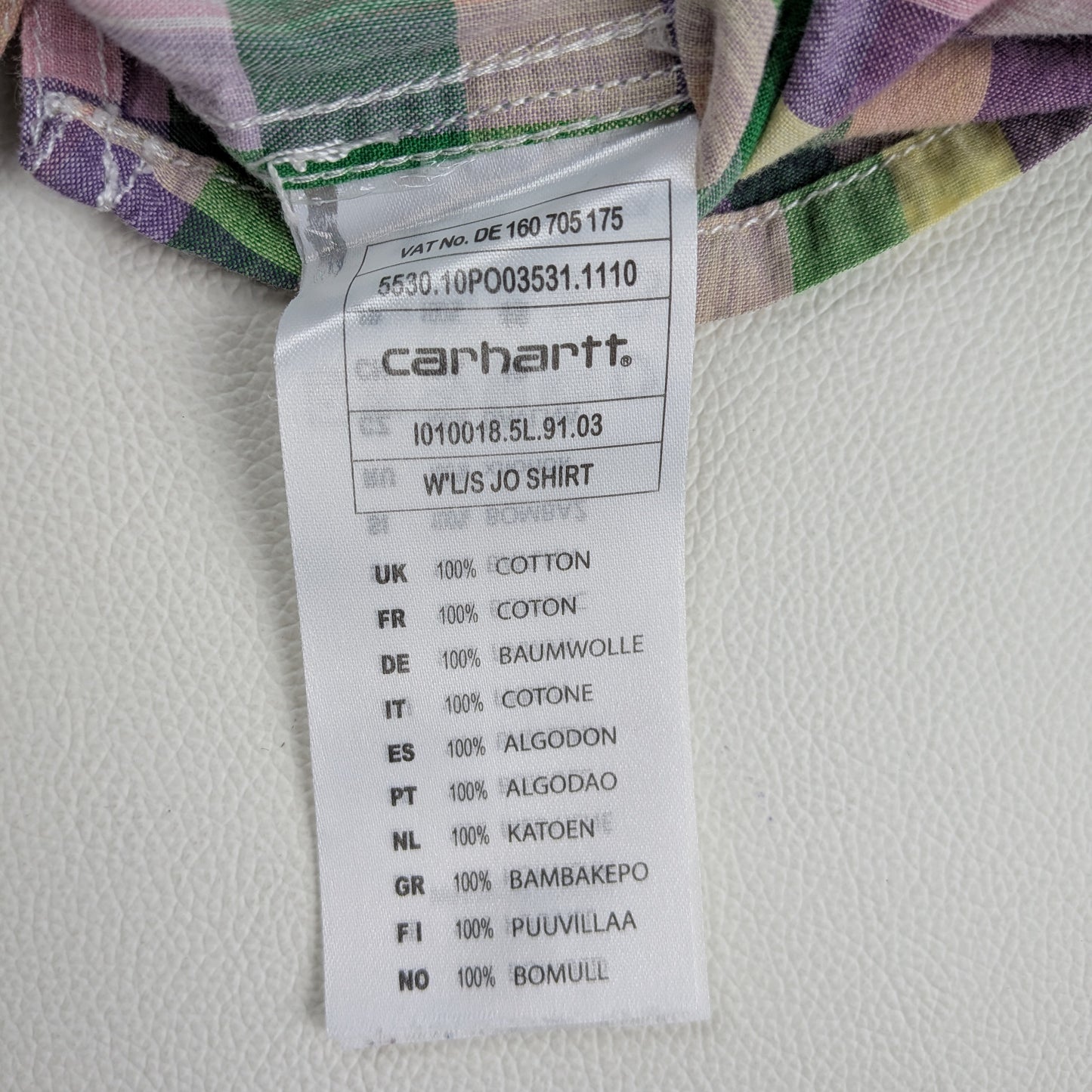 Carhartt Women's Vintage Checkered Shirt - XS