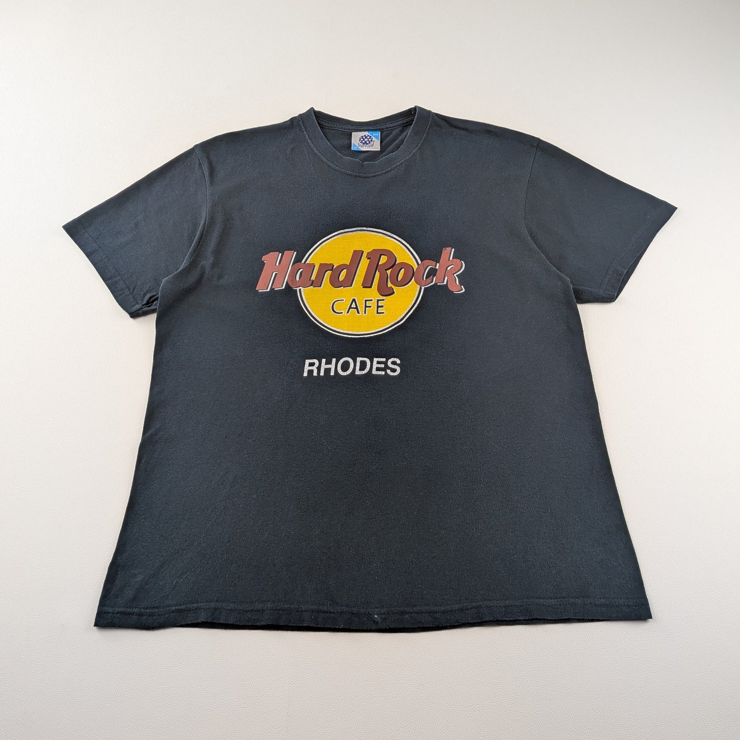 T-shirt vintage Hard Rock Cafe Rhodes by Starworld - M