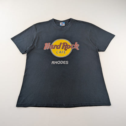 T-shirt vintage Hard Rock Cafe Rhodes by Starworld - M