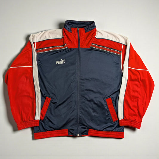 Felpa Puma vintage racing-style old school - L