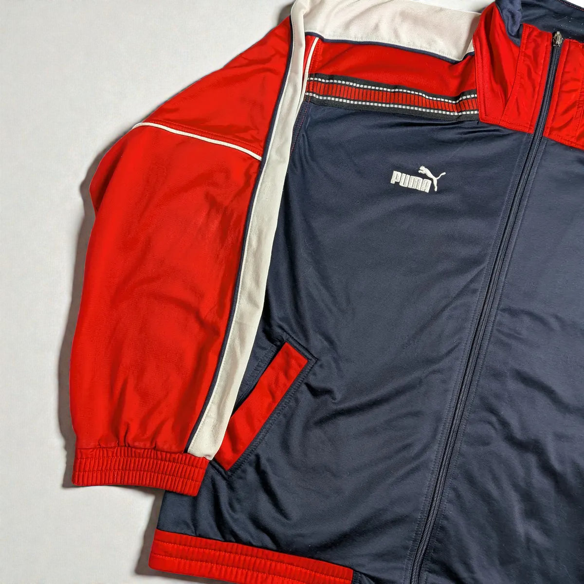 Felpa Puma vintage racing-style old school - L