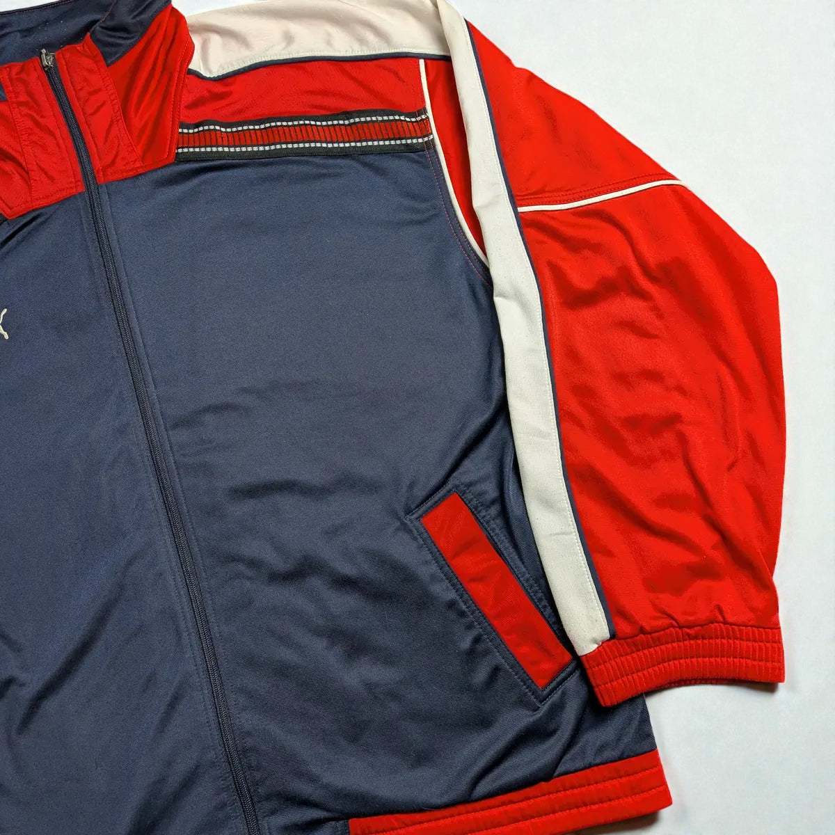 Felpa Puma vintage racing-style old school - L