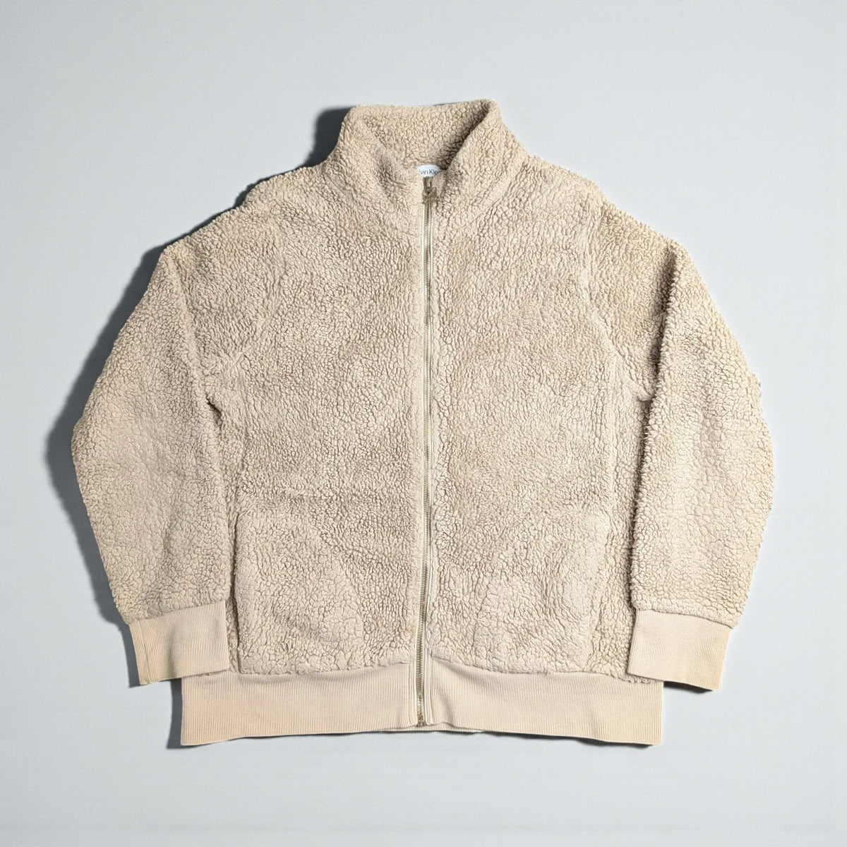 Pile Calvin Klein in tessuto sherpa - M/L
