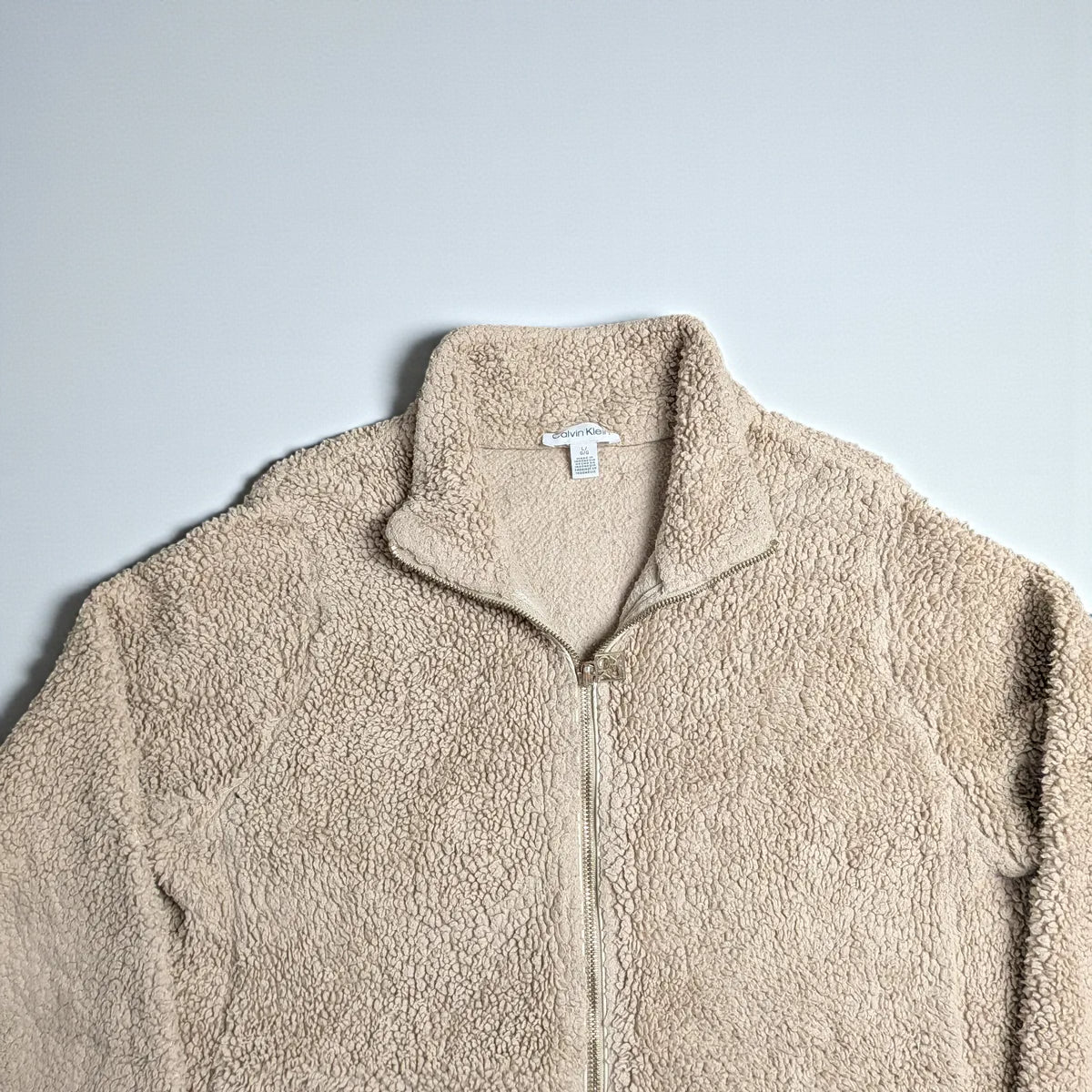 Pile Calvin Klein in tessuto sherpa - M/L