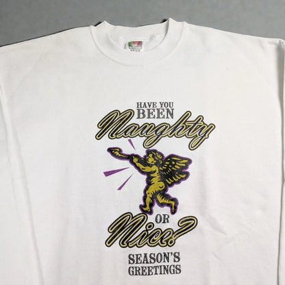 Felpa vintage Fruit of the Loom anni 90 - L/XL