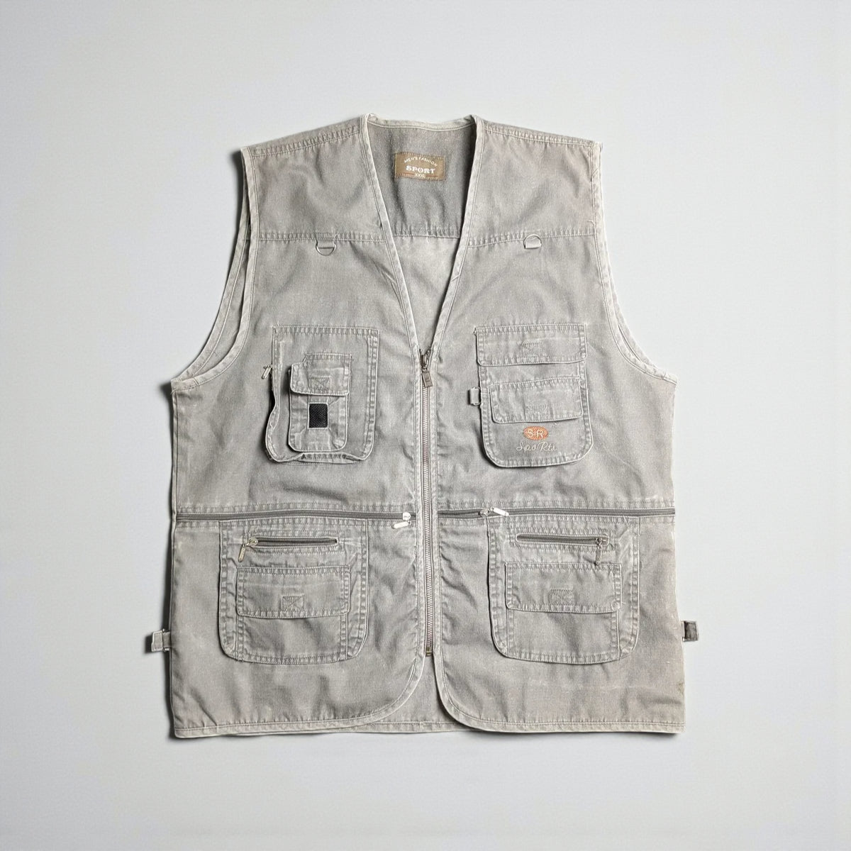 Gilet vintage utility outdoor pesca/caccia workwear - 2XL/3XL