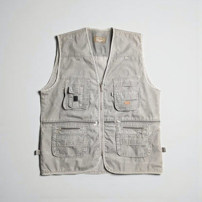 Gilet vintage utility outdoor pesca/caccia workwear - 2XL/3XL