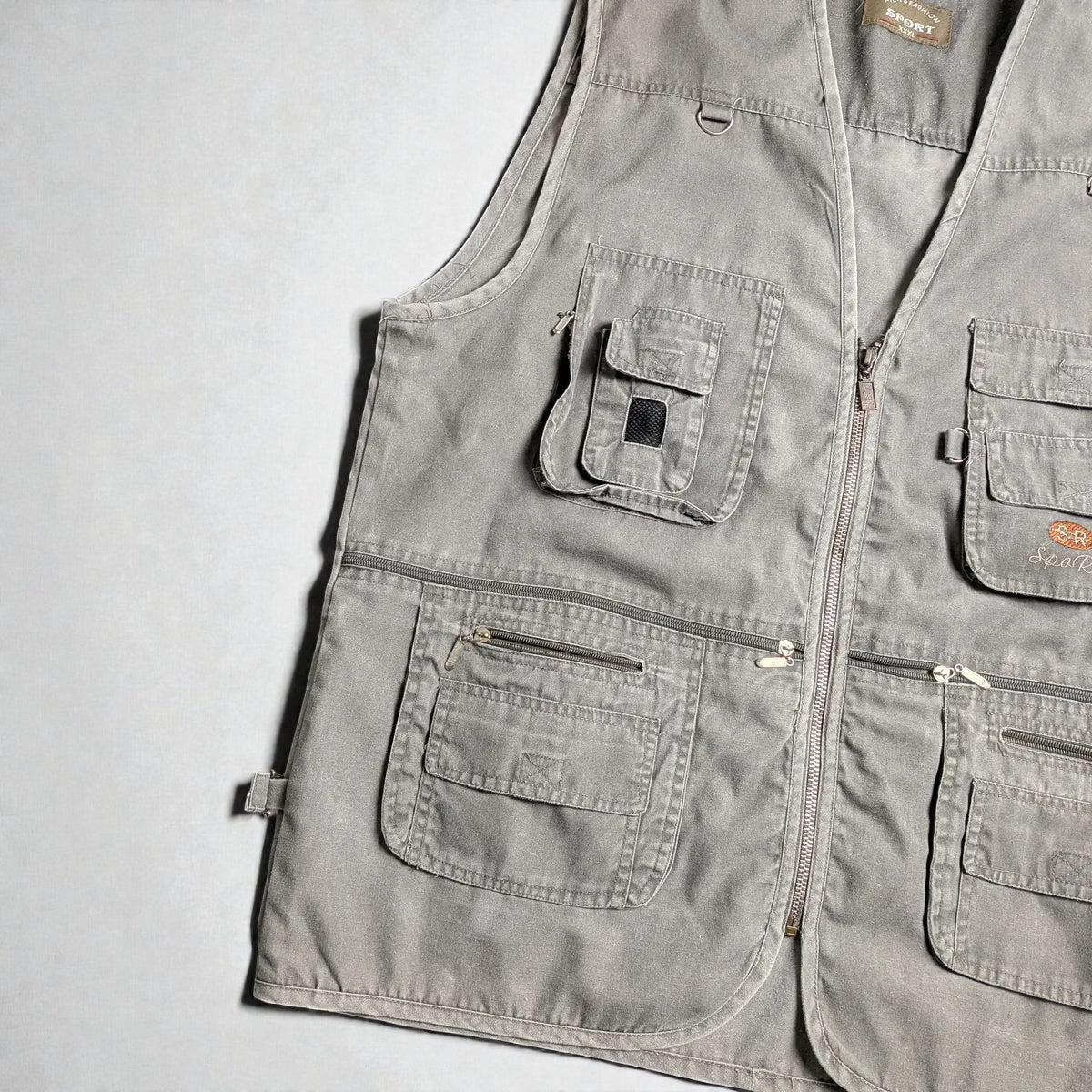 Gilet vintage utility outdoor pesca/caccia workwear - 2XL/3XL