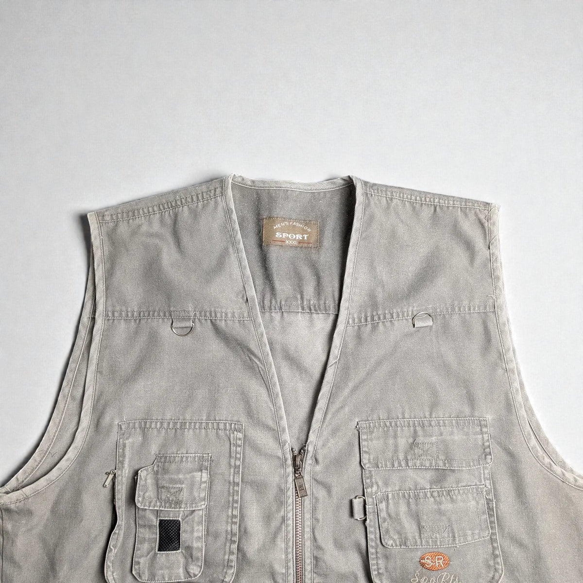 Gilet vintage utility outdoor pesca/caccia workwear - 2XL/3XL