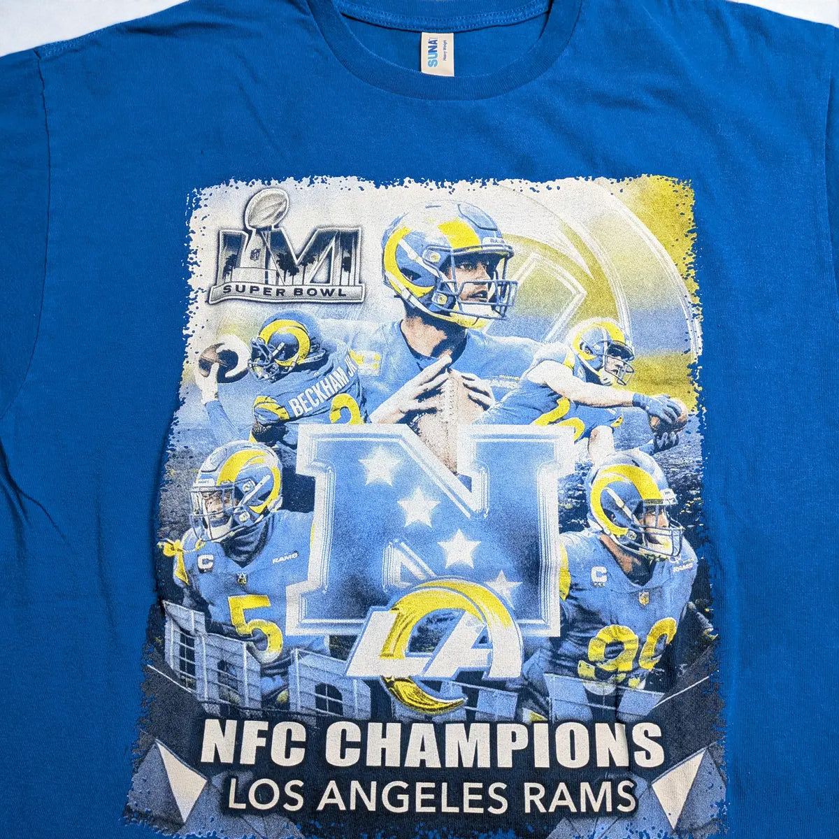 T-shirt NFL Los Angeles Rams x Super Bowl - L