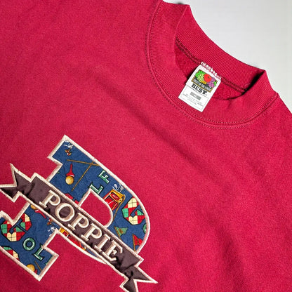 Felpa vintage Fruit of the Loom anni 90 - XL