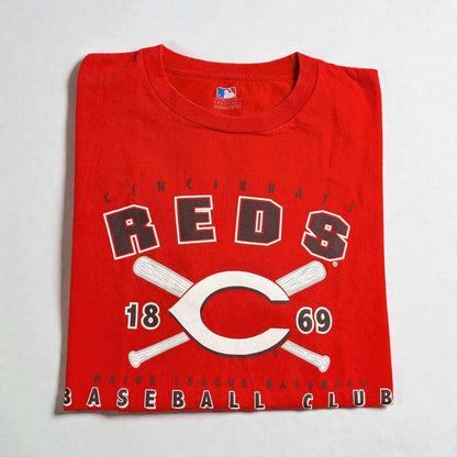 T-shirt vintage baseball MLB Cincinnati Reds - L