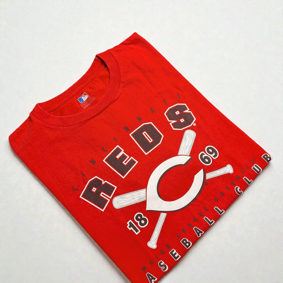 T-shirt vintage baseball MLB Cincinnati Reds - L