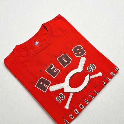 T-shirt vintage baseball MLB Cincinnati Reds - L