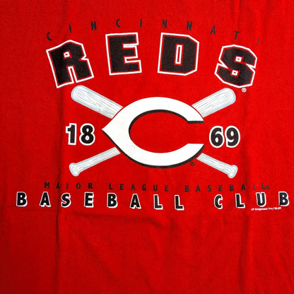 T-shirt vintage baseball MLB Cincinnati Reds - L