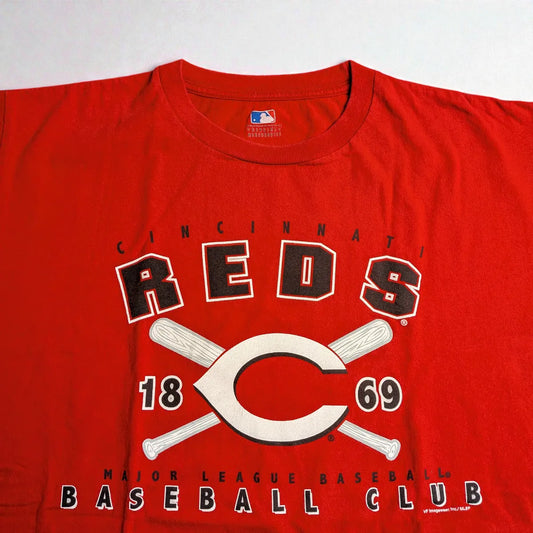 T-shirt vintage baseball MLB Cincinnati Reds - L