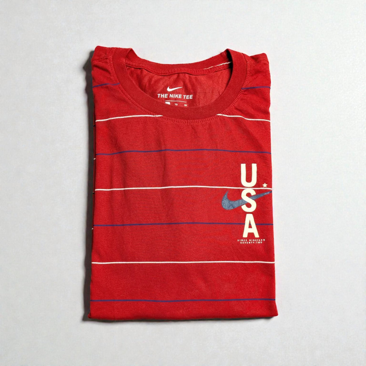 T-shirt vintage Nike con grafica USA streetwear e athleisure - XL