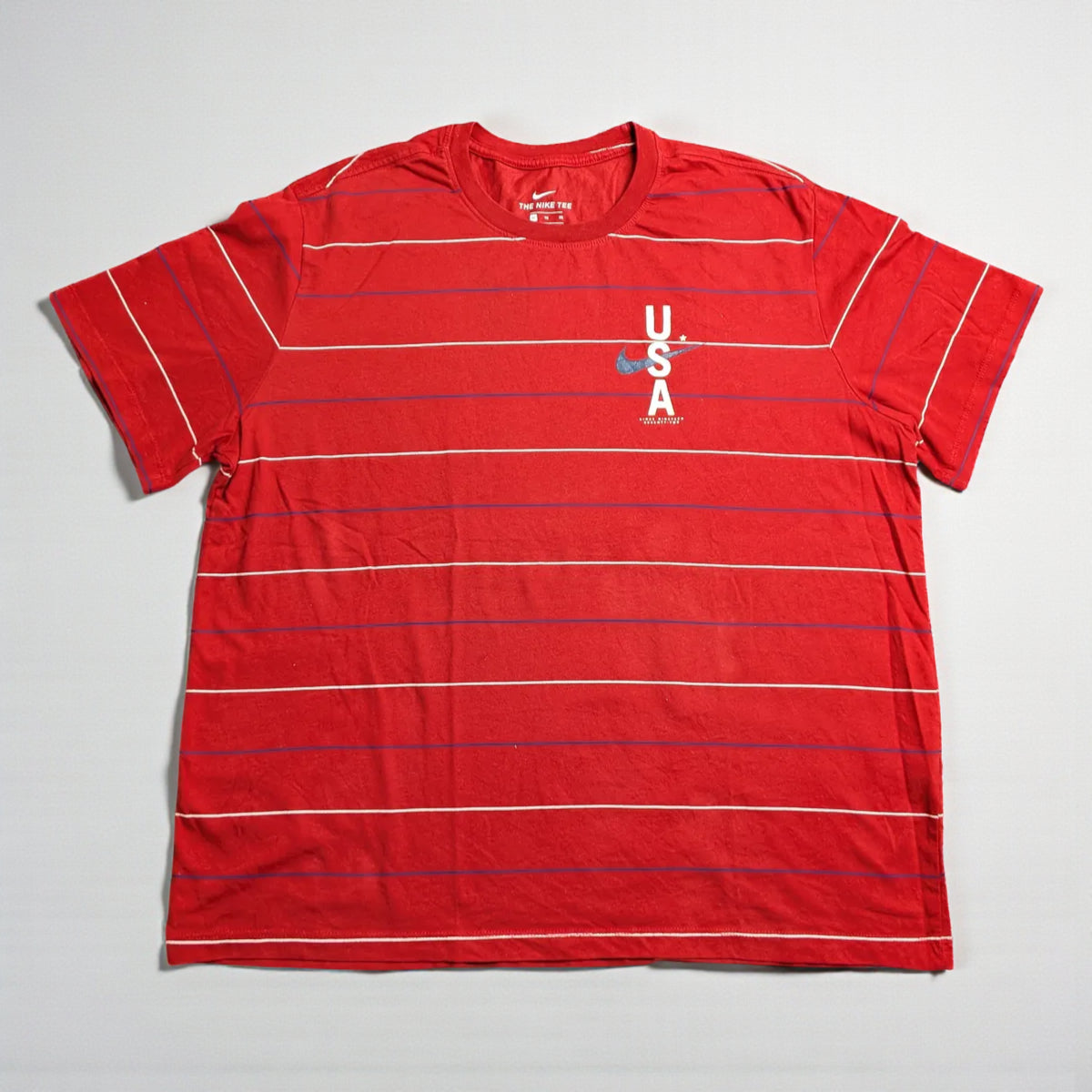 T-shirt vintage Nike con grafica USA streetwear e athleisure - XL