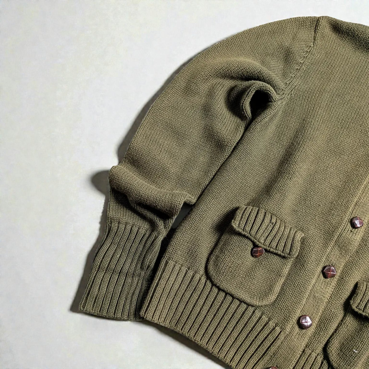 Cardigan vintage pesante Ralph Lauren - S