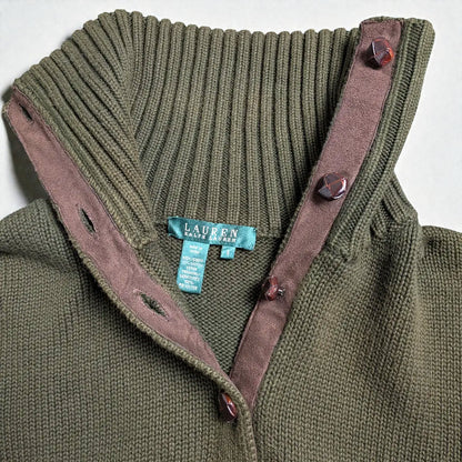 Cardigan vintage pesante Ralph Lauren - S