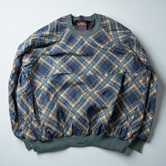 Giacca impermeabile vintage a quadri Sunderland of Scotland – M (oversize)