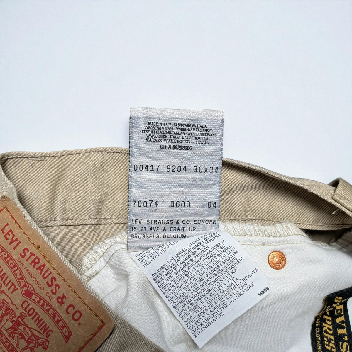 Pantaloni Vintage Levi's 417 Sta Prest - W30 L34 / S