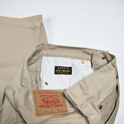 Pantaloni Vintage Levi's 417 Sta Prest - W30 L34 / S
