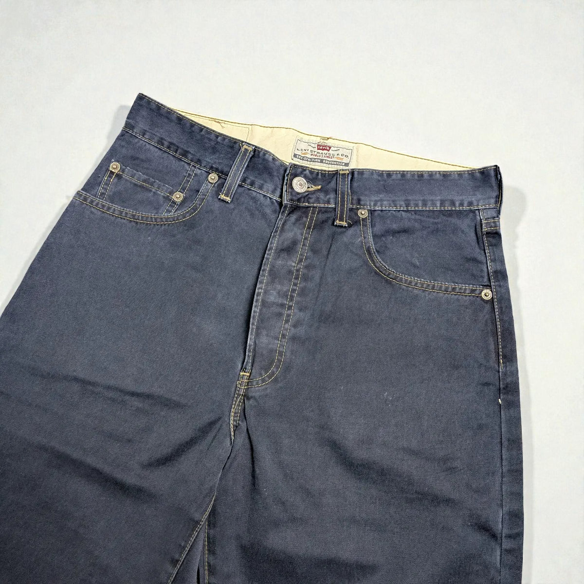 Pantaloni Levi's 451 relaxed/straight in cotone - W31 L34 / M