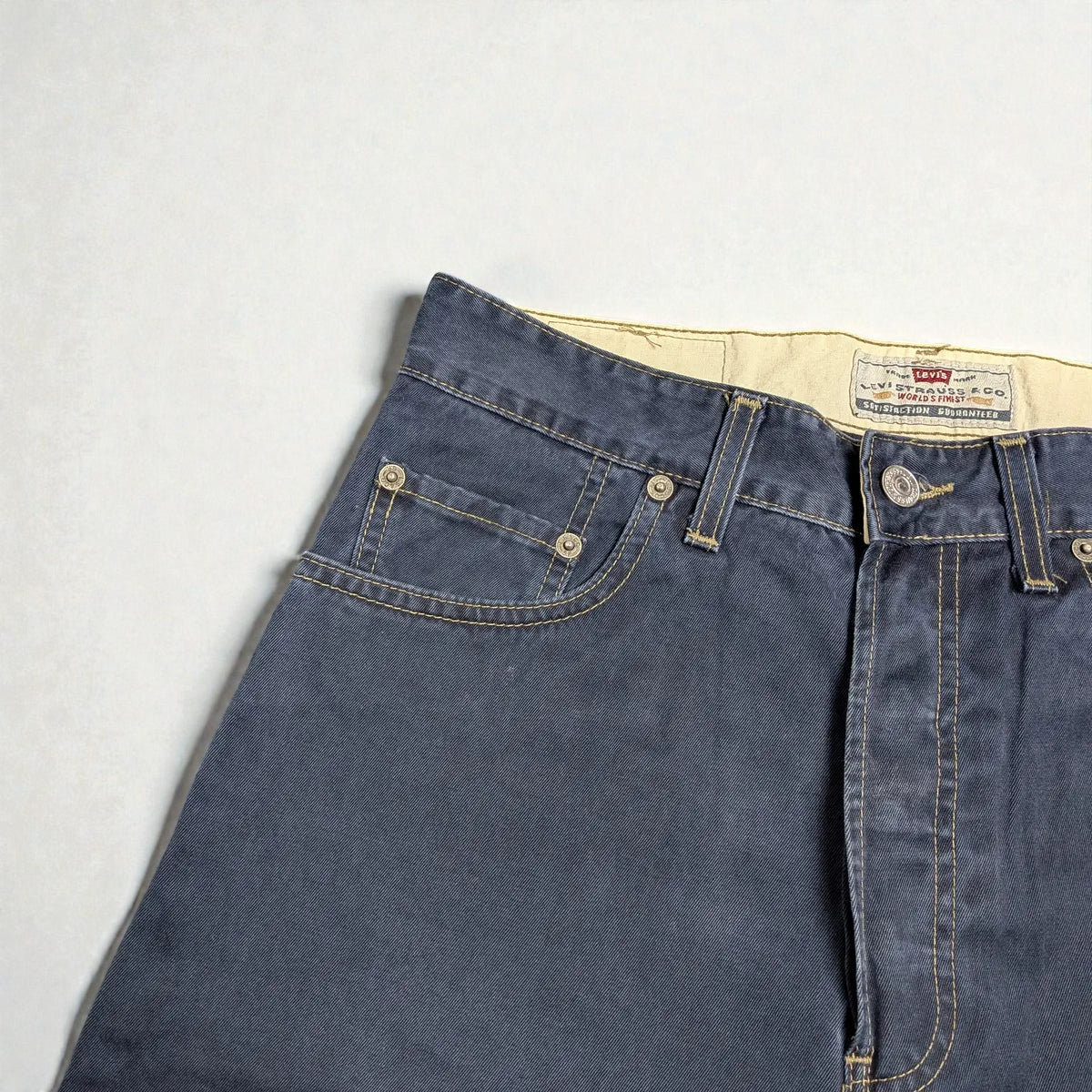 Pantaloni Levi's 451 relaxed/straight in cotone - W31 L34 / M