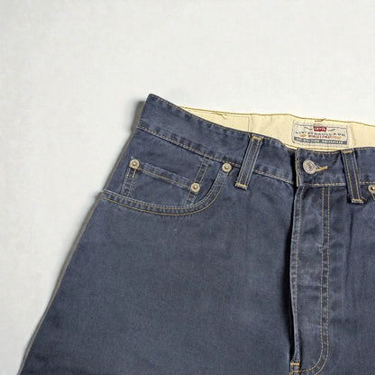 Pantaloni Levi's 451 relaxed/straight in cotone - W31 L34 / M