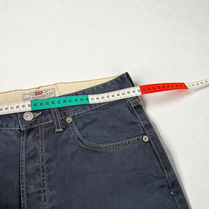 Pantaloni Levi's 451 relaxed/straight in cotone - W31 L34 / M
