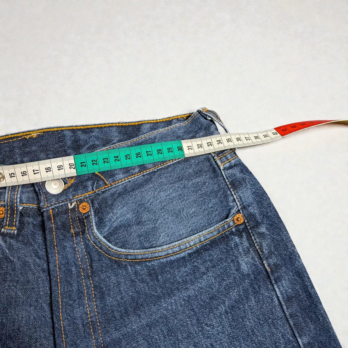 Jeans Levi's 501 a vita medio-alta in cotone - W38 L36 / M-L
