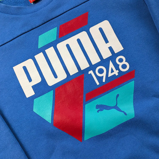 Felpa Vintage con grafica multicolore - XL