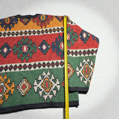 Maglione vintage Made in Italy anni 80/90 misto lana - L/XL