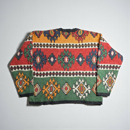 Maglione vintage Made in Italy anni 80/90 misto lana - L/XL
