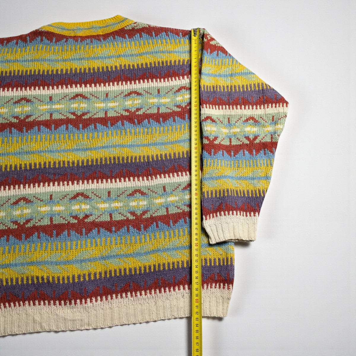 Cocoon Club 80s/90s Wool Blend Sweater Made in France - L