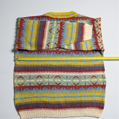 Cocoon Club 80s/90s Wool Blend Sweater Made in France - L