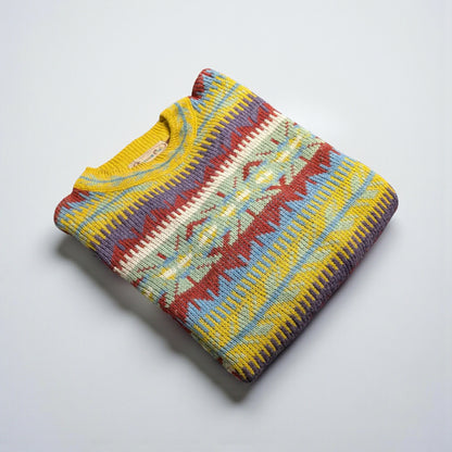 Cocoon Club 80s/90s Wool Blend Sweater Made in France - L