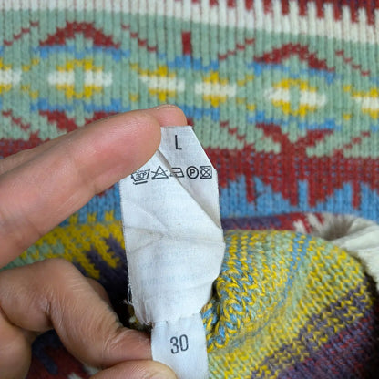 Cocoon Club 80s/90s Wool Blend Sweater Made in France - L