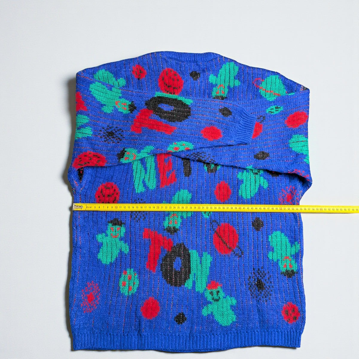 Vintage Benetton sweater made in Italy from the 1980s/1990s - M/L