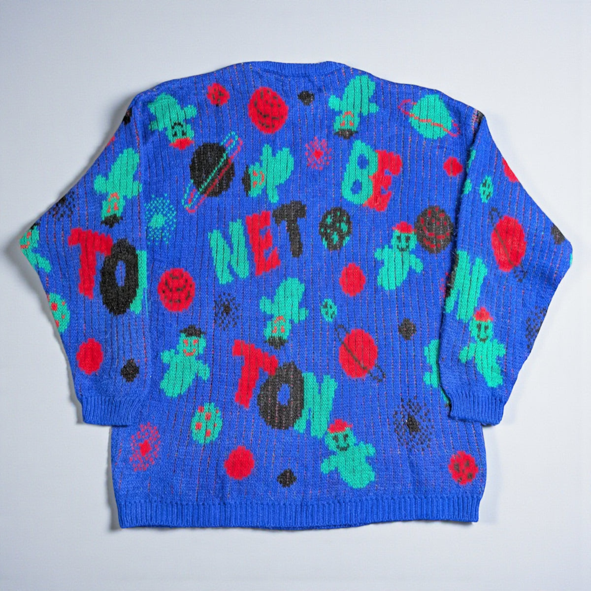 Vintage Benetton sweater made in Italy from the 1980s/1990s - M/L