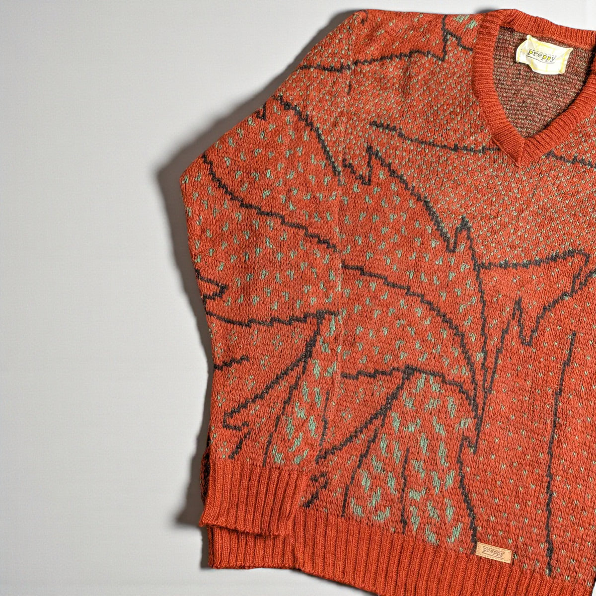 Vintage Preppy Sweater from the 80s/90s Made in France - M