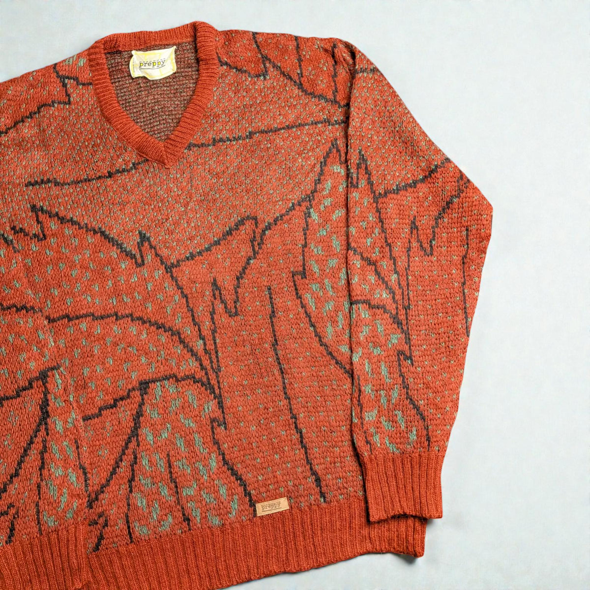Vintage Preppy Sweater from the 80s/90s Made in France - M