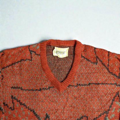 Vintage Preppy Sweater from the 80s/90s Made in France - M