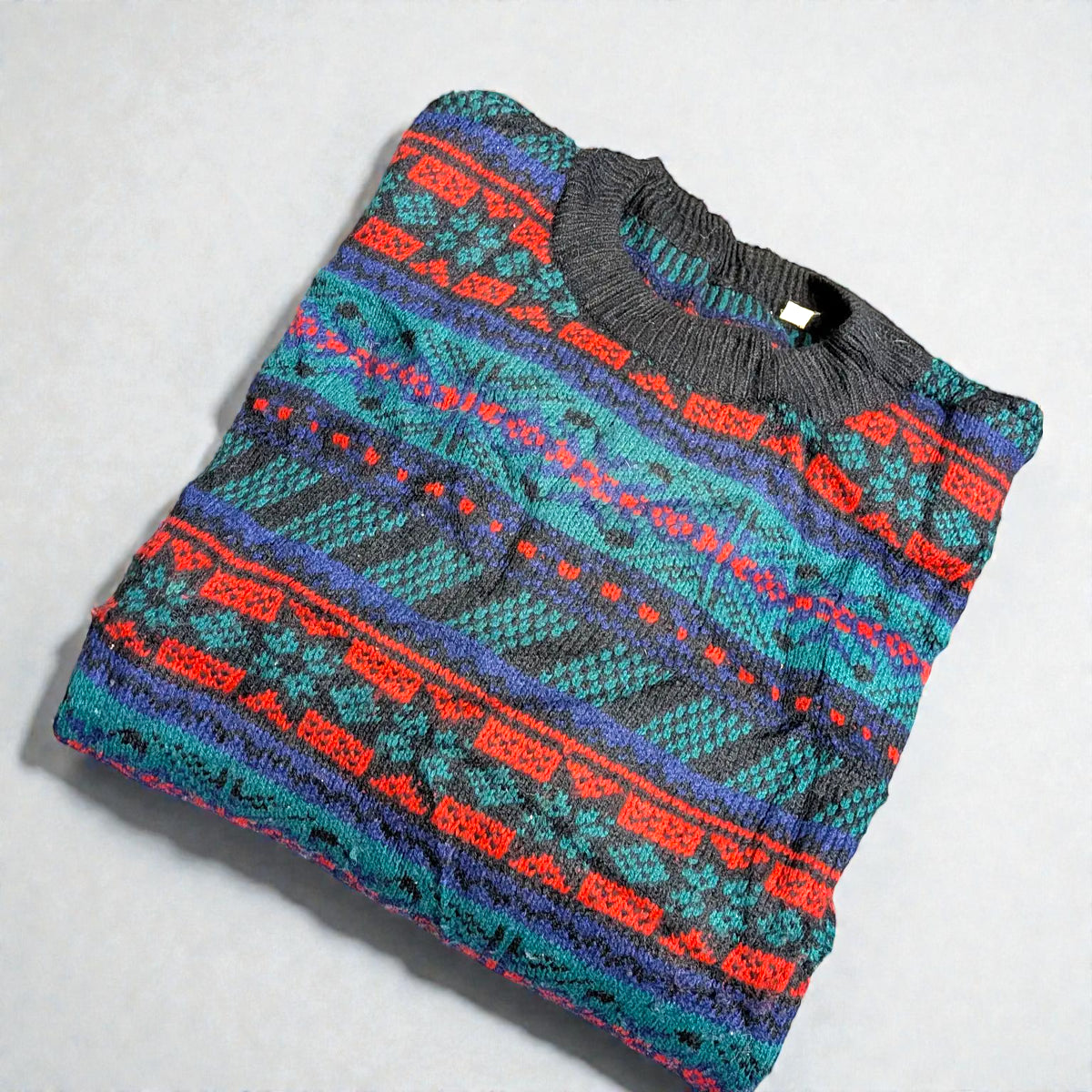 Maglione vintage anni ’90 in estetica retro - L (oversize) / XL