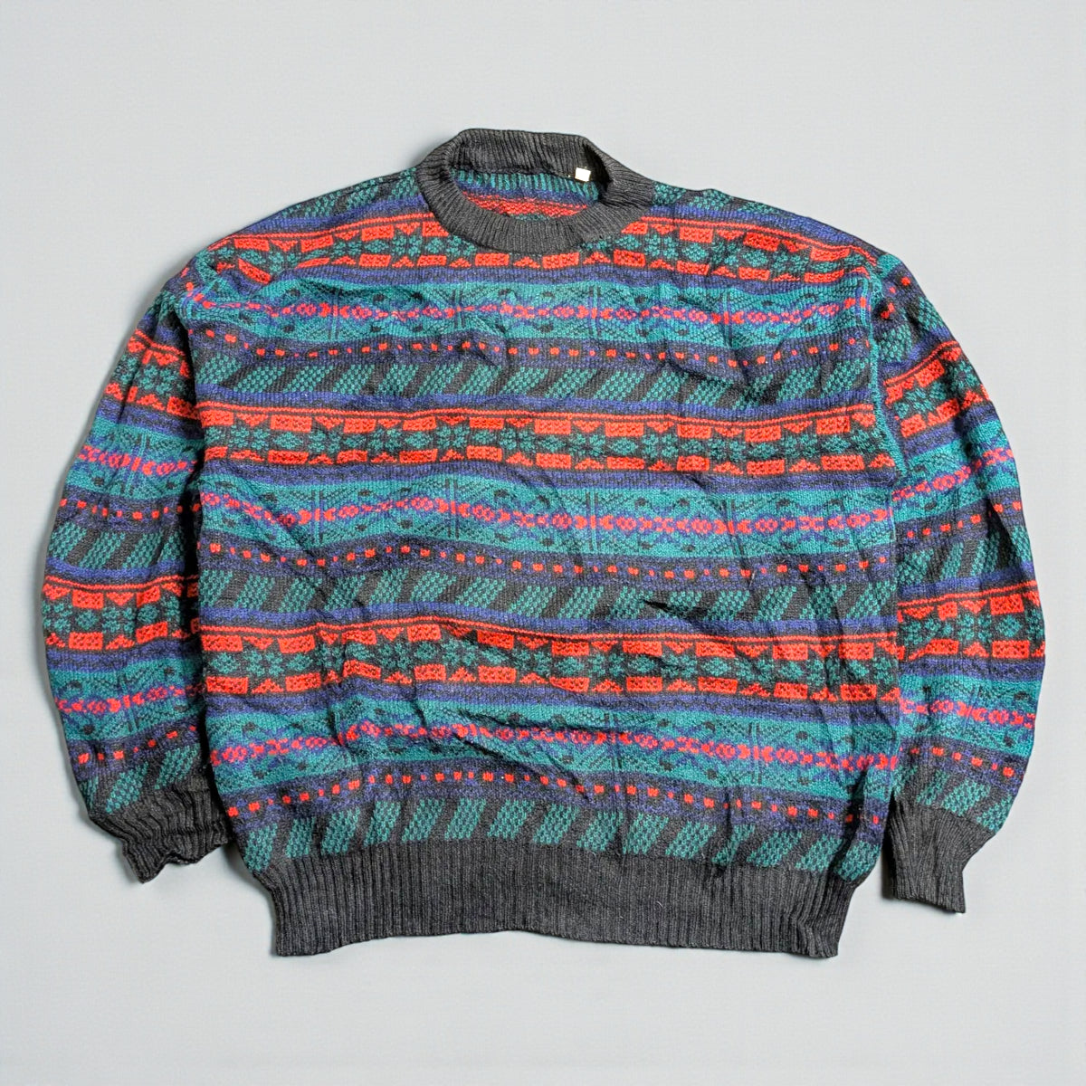 Maglione vintage anni ’90 in estetica retro - L (oversize) / XL