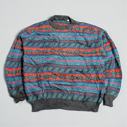 Maglione vintage anni ’90 in estetica retro - L (oversize) / XL