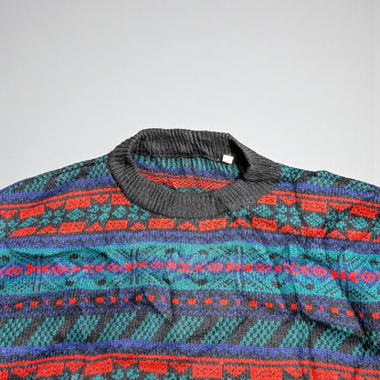 Maglione vintage anni ’90 in estetica retro - L (oversize) / XL